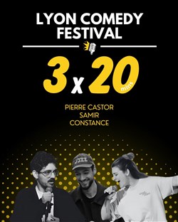 Affiche de Constance, Samir et Pierre Castor