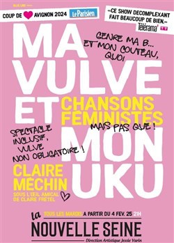 Affiche de Ma Vulve et mon Uku de Claire Méchin