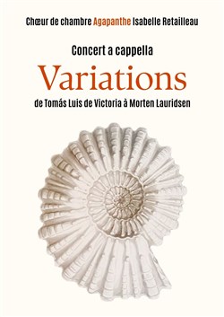 Affiche de Concert a cappella : Variations