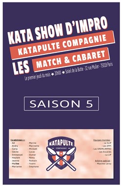 Affiche de Kata Show d'Impro