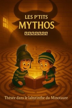 Affiche de Les P'tits Mythos : Thésée dans le labyrinthe du Minotaure