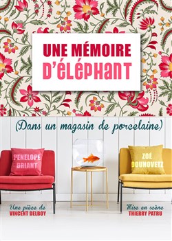 Affiche de Mémoire d'éléphant dans un magasin de porcelaine