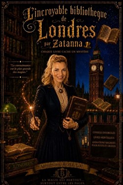 Affiche de Zatanna dans L'incroyable bibliothèque de Londres
