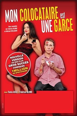 Affiche de Mon colocataire est une garce