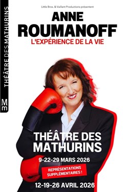 Affiche de Anne Roumanoff dans L'expérience de la vie
