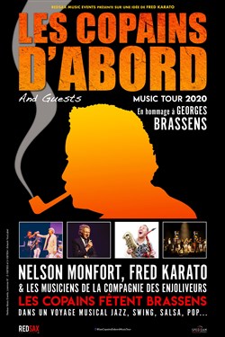 Affiche de Les copains d'abord | Hommage à Georges Brassens