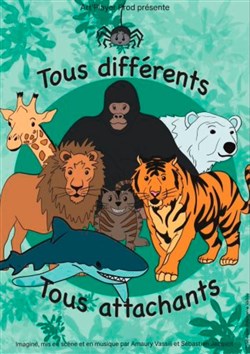 Affiche de Tous différents, tous attachants