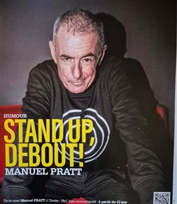 Affiche de Manuel Pratt dans Stand Up debout !