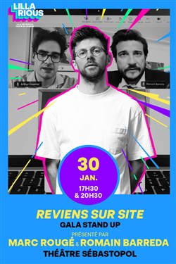Affiche de Gala Stand Up Lillarious