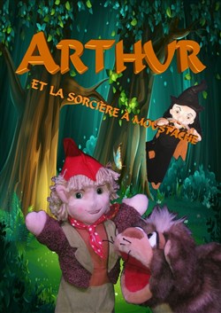 Affiche de Arthur et la sorcière à moustache