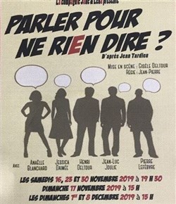 Affiche de Parler pour ne rien dire