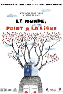 Affiche de Le Monde Point à la ligne
