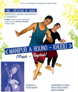 Affiche de Création de danse : Manipur A Round - Khudei (Paris - Imphal)