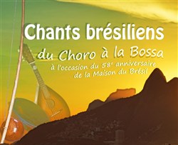 Affiche de Chants brésiliens : du Choro à la Bossa