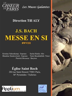Affiche de J.S.Bch : Messe en Si Mineur