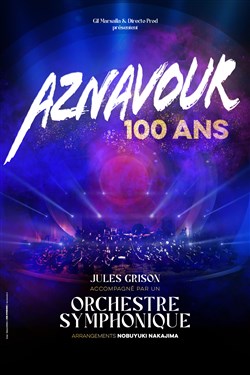 Affiche de Aznavour 100 ans