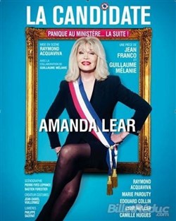 Affiche de La candidate | Avec Amanda Lear