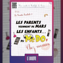 Affiche de Les parents viennent de Mars, les enfants du McDo ! Chez maman