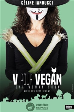 Affiche de Céline Ianucci dans V pour Vegan