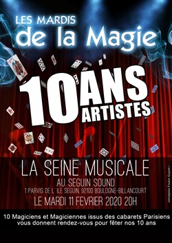 Affiche de Les mardis de la magie - Les 10 ans !