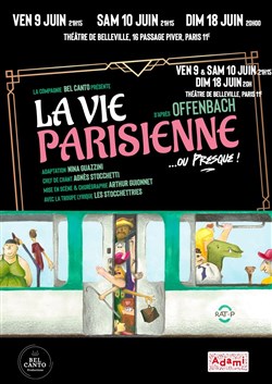 Affiche de La vie parisienne...ou presque