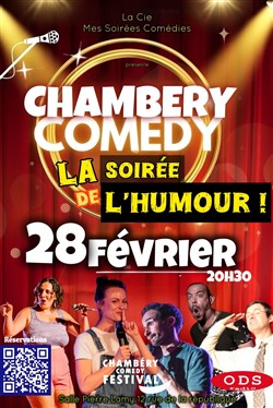 Affiche de Chambéry Comedy : la soirée de l'humour
