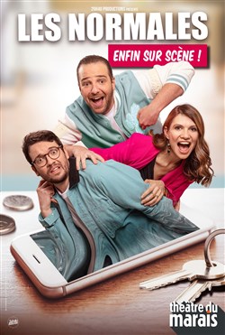 Affiche de Les Normales dans Enfin sur scène !