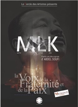 Affiche de MLK : La voix de la Fraternité et de la Paix
