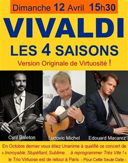 Affiche de Vivaldi, les 4 Saisons : Version Originale de Virtuosité !