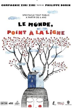 Affiche de Le Monde Point à la ligne
