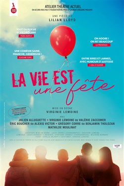 Affiche de La vie est une fête