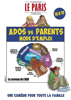Affiche de Ados vs Parents : Mode d'Emploi