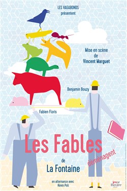 Affiche de Les fables de la Fontaine déménagent