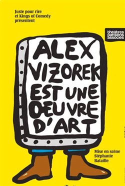 Affiche de Alex Vizorek dans Alex Vizorek est une oeuvre d'art