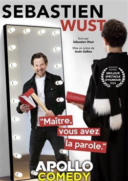 Affiche de Sébastien Wust dans Maître, vous avez la parole