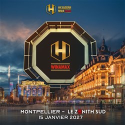 Affiche de Hexagone MMA Winamax | Montpellier