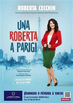 Affiche de Roberta Cecchin dans Una Roberta a Parigi