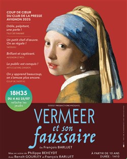 Affiche de Vermeer et son faussaire