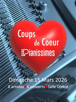 Affiche de Coups de Coeur Pianissimes 2026