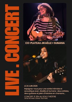 Affiche de Co-plateau de Jikaëlle et Sumana