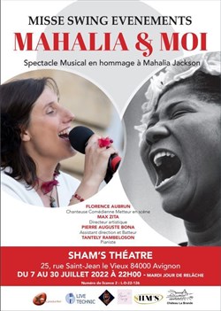 Affiche de Mahalia et moi
