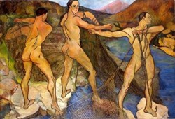 Affiche de Visite guidée : Rétrospective Suzanne Valadon | par Loetitia Mathou