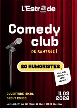 Affiche de Comedy Club de rentrée