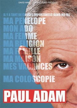 Affiche de Paul Adam dans A 60 ans il découvre