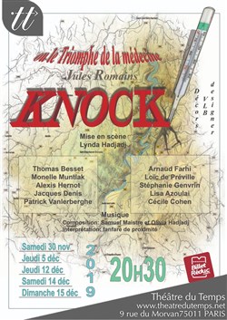 Affiche de Knock ou le triomphe de la médecine