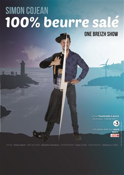 Affiche de Simon Cojean dans 100% beurre salé