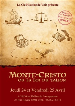 Affiche de Monte-Cristo, ou la loi du talion