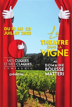 Affiche de Festival de théâtre dans la vigne