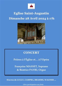 Affiche de Prières à l'église... et à l'opéra