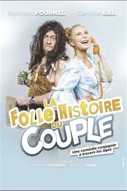Affiche de La folle histoire du couple